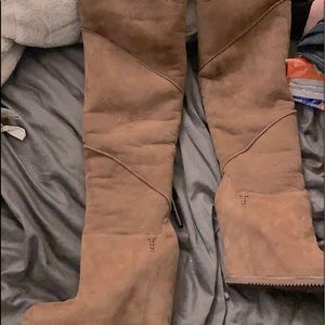 UGG Classic Mondri Over The Knee Wedge Boot